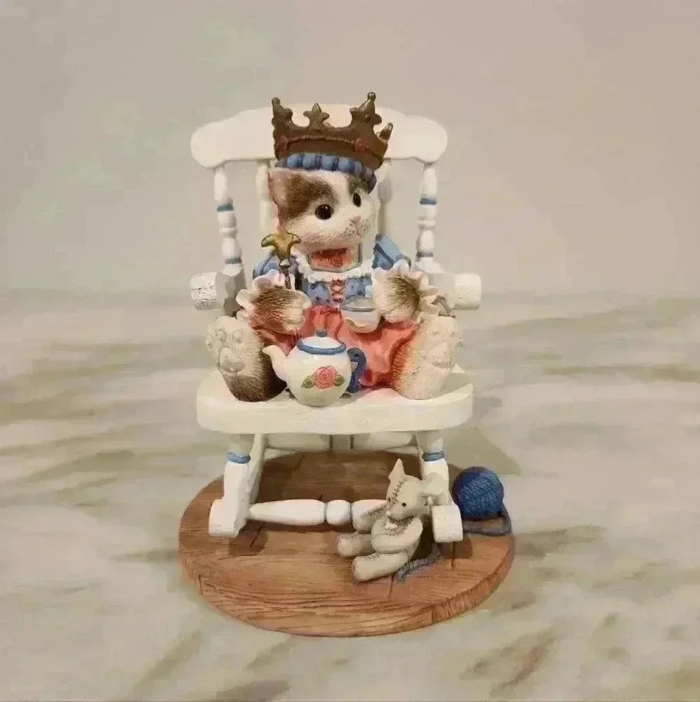 EUC Ltd. Ed. Calico Kittens “P Cat And The Queen” #890 Of 5000